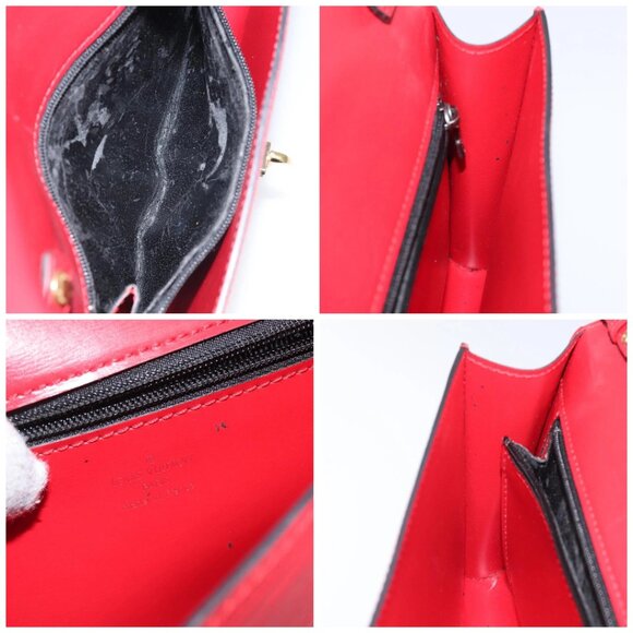 LOUIS VUITTON Epi Pochette Arche Shoulder Bag Red - Picture 15 of 16